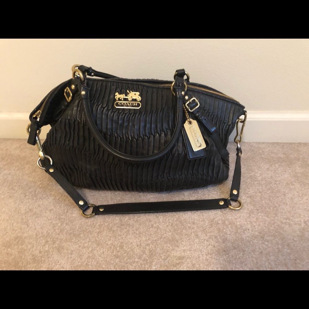 Coach Madison Gathered Leather Purse & Wallet